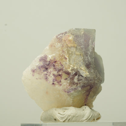 Schöne Phantom Fluorit Würfel auf Quarz Stufe Omehane, Namibia 32*32*21mm #13712