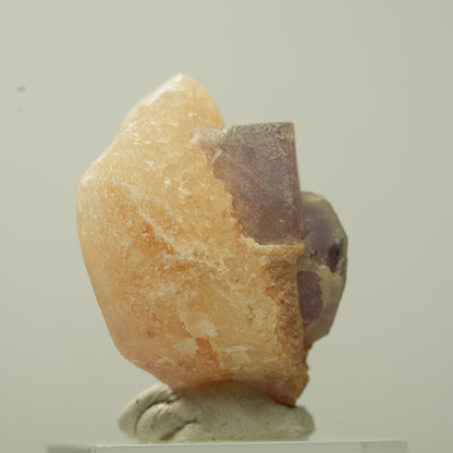 Schöne Phantom Fluorit Würfel auf Quarz Stufe Omehane, Namibia 35*33*19mm #13713
