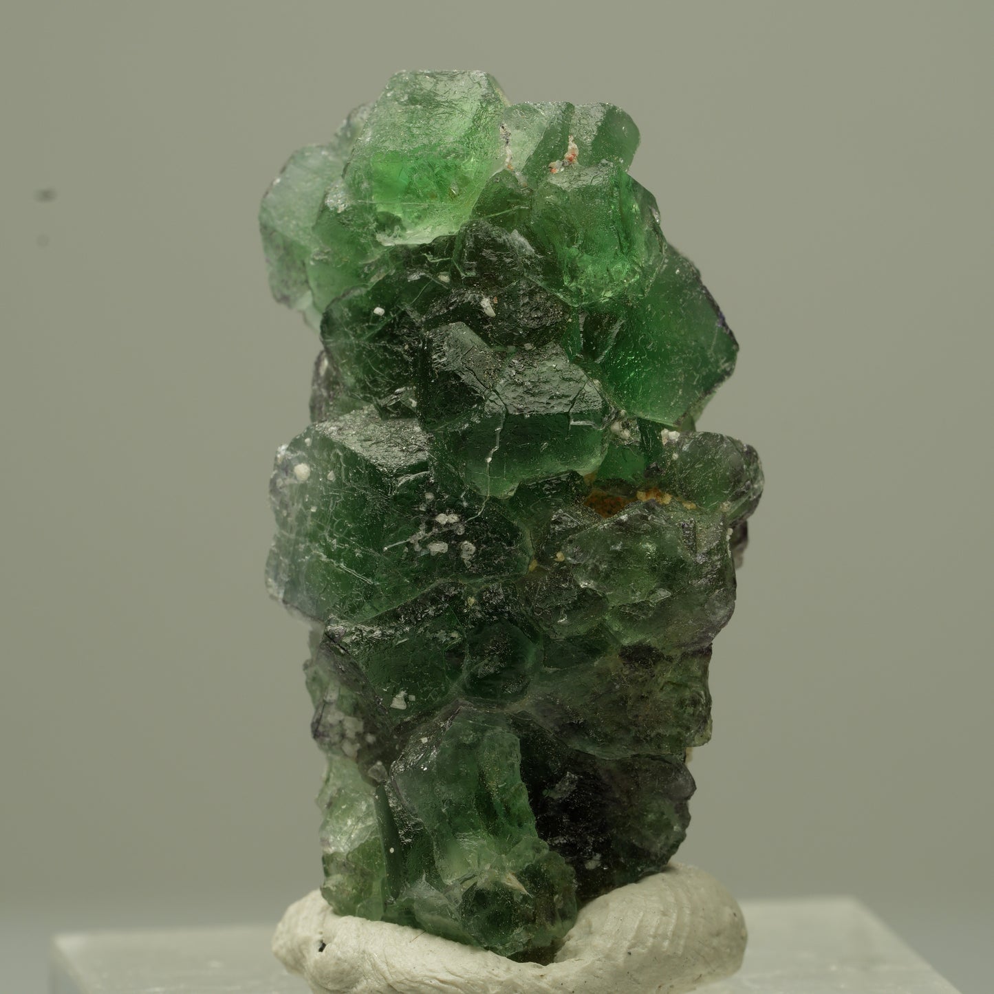 Phantom Fluorit Würfel, Schörl Turmalin, Muskovit Erongo, Namibia 32*17*13mm #13727