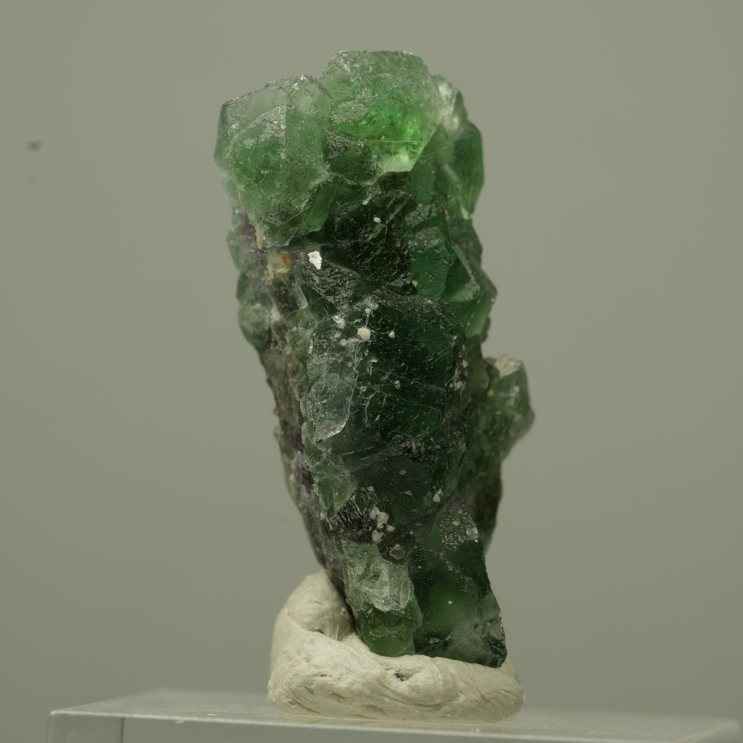 Phantom Fluorit Würfel, Schörl Turmalin, Muskovit Erongo, Namibia 32*17*13mm #13727