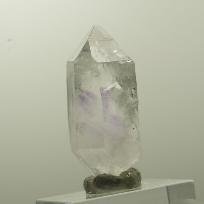 Klare Phantom Amethyst Doppelender Spitze Streep Mine, Goboboseb, Namibia 38*19*15mm #13741