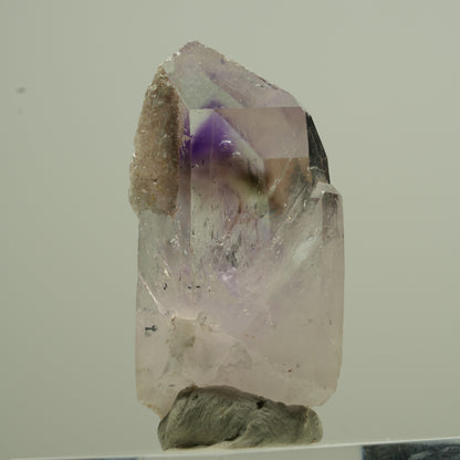 Seltene Phantom Amethyst, Analcim Spitze Streep Mine, Goboboseb, Namibia 35*18*15mm #13742