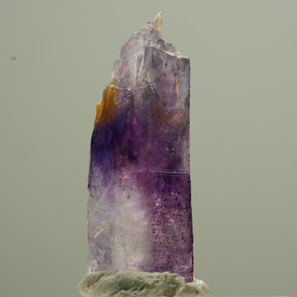 Klare Lemurian Phantom Amethyst Spitze Goboboseb, Namibia 33*12*8mm #13746