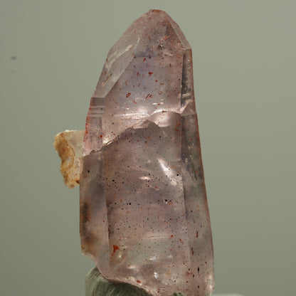 Seltene Phantom Amethyst mit Eisen Spitze Brandberg, Namibia 37*18*12mm #13747