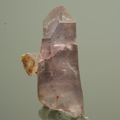 Seltene Phantom Amethyst mit Eisen Spitze Brandberg, Namibia 37*18*12mm #13747