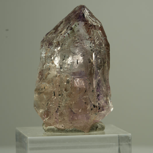 Harlekin Skelett Phantom Amethyst Spitze Streep Mine, Goboboseb, Namibia 37*23*20mm #13750