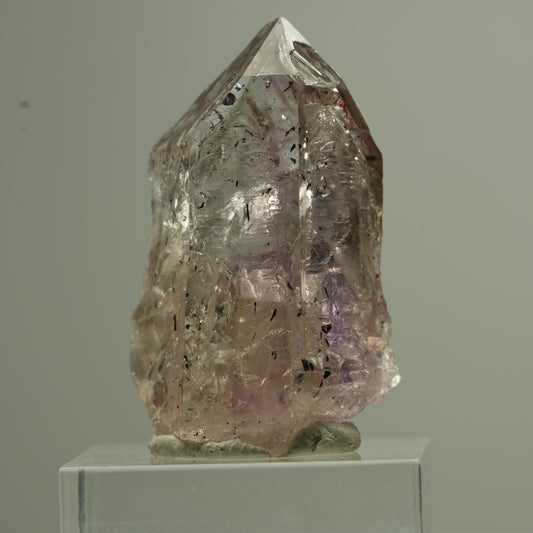Harlekin Skelett Phantom Amethyst Spitze Streep Mine, Goboboseb, Namibia 37*23*20mm #13750