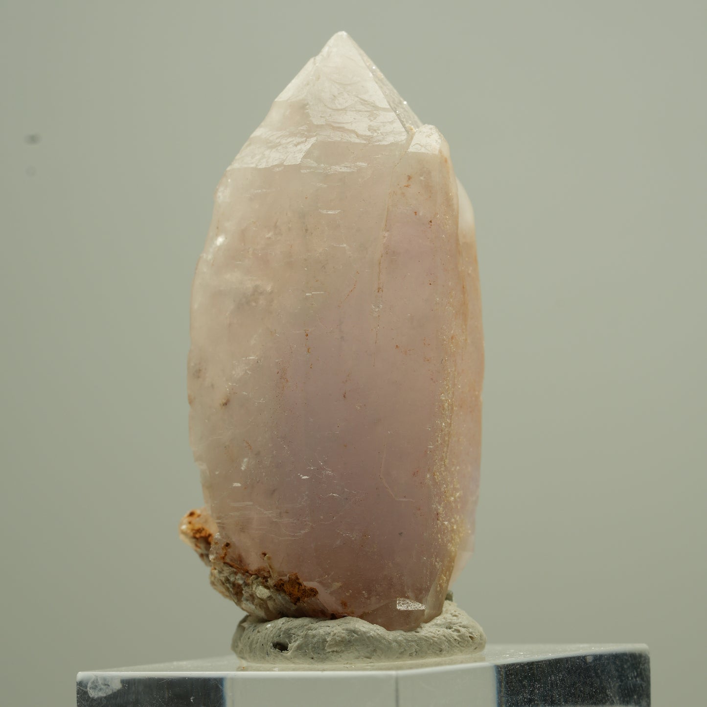 Schöne Skelett Phantom Amethyst Spitze Brandberg, Namibia 46*23*18mm #13751
