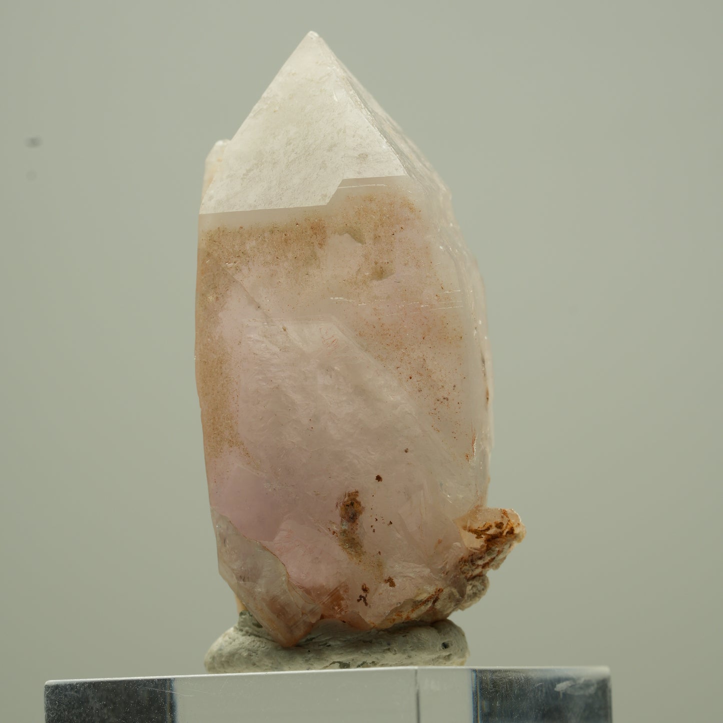 Schöne Skelett Phantom Amethyst Spitze Brandberg, Namibia 46*23*18mm #13751