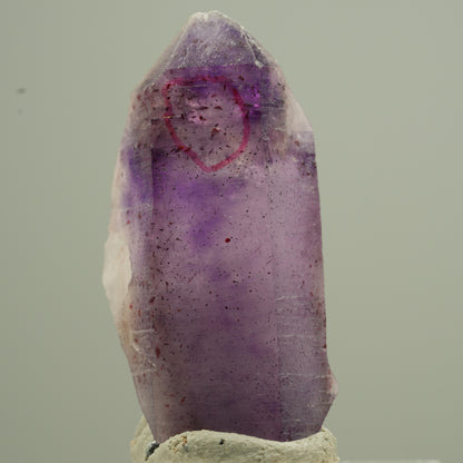 Enhydro Phantom Amethyst Spitze, 1x Blase Goboboseb, Namibia 18*15*13mm #13754