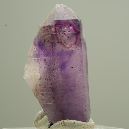 Enhydro Phantom Amethyst Spitze, 1x Blase Goboboseb, Namibia 18*15*13mm #13754