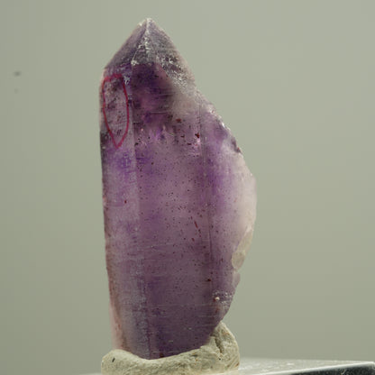 Enhydro Phantom Amethyst Spitze, 1x Blase Goboboseb, Namibia 18*15*13mm #13754