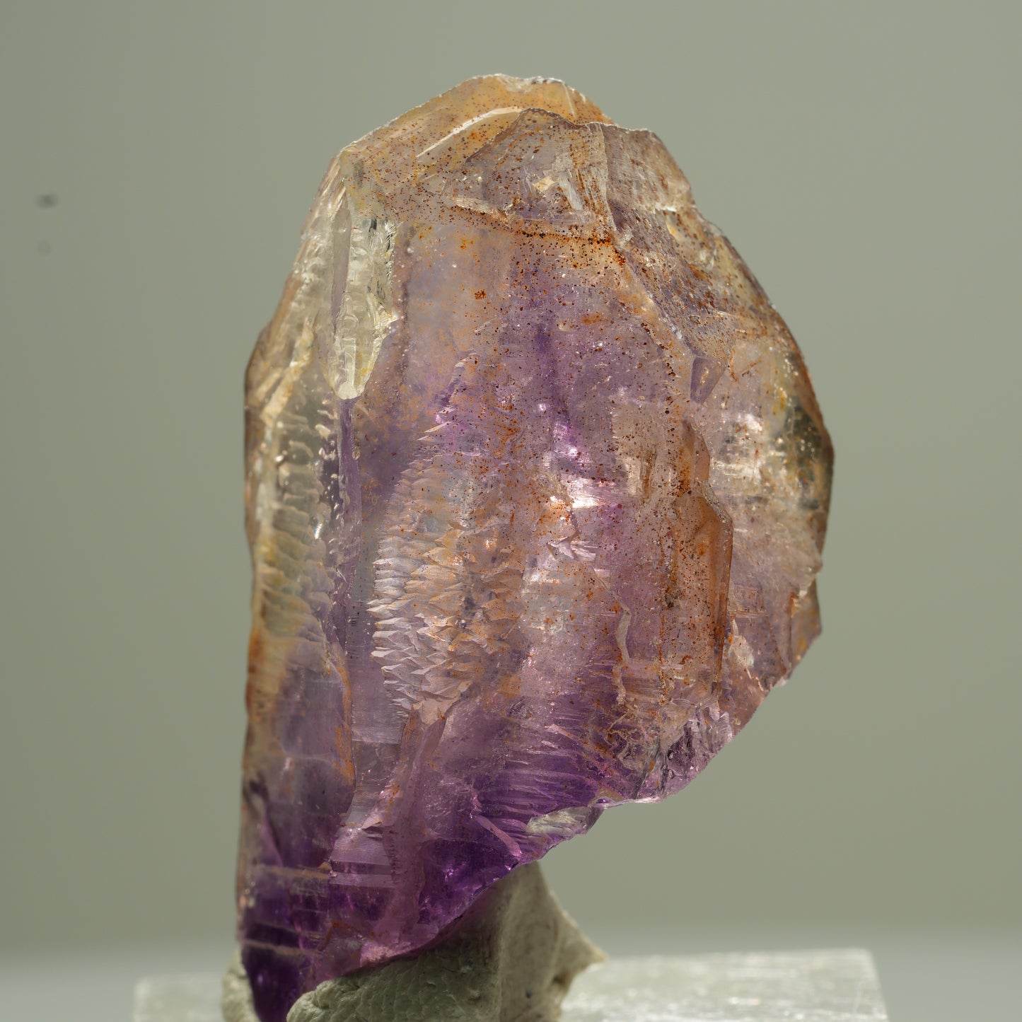 Skelett Phantom Amethyst Spitze Goboboseb, Namibia 38*22*13mm #13755