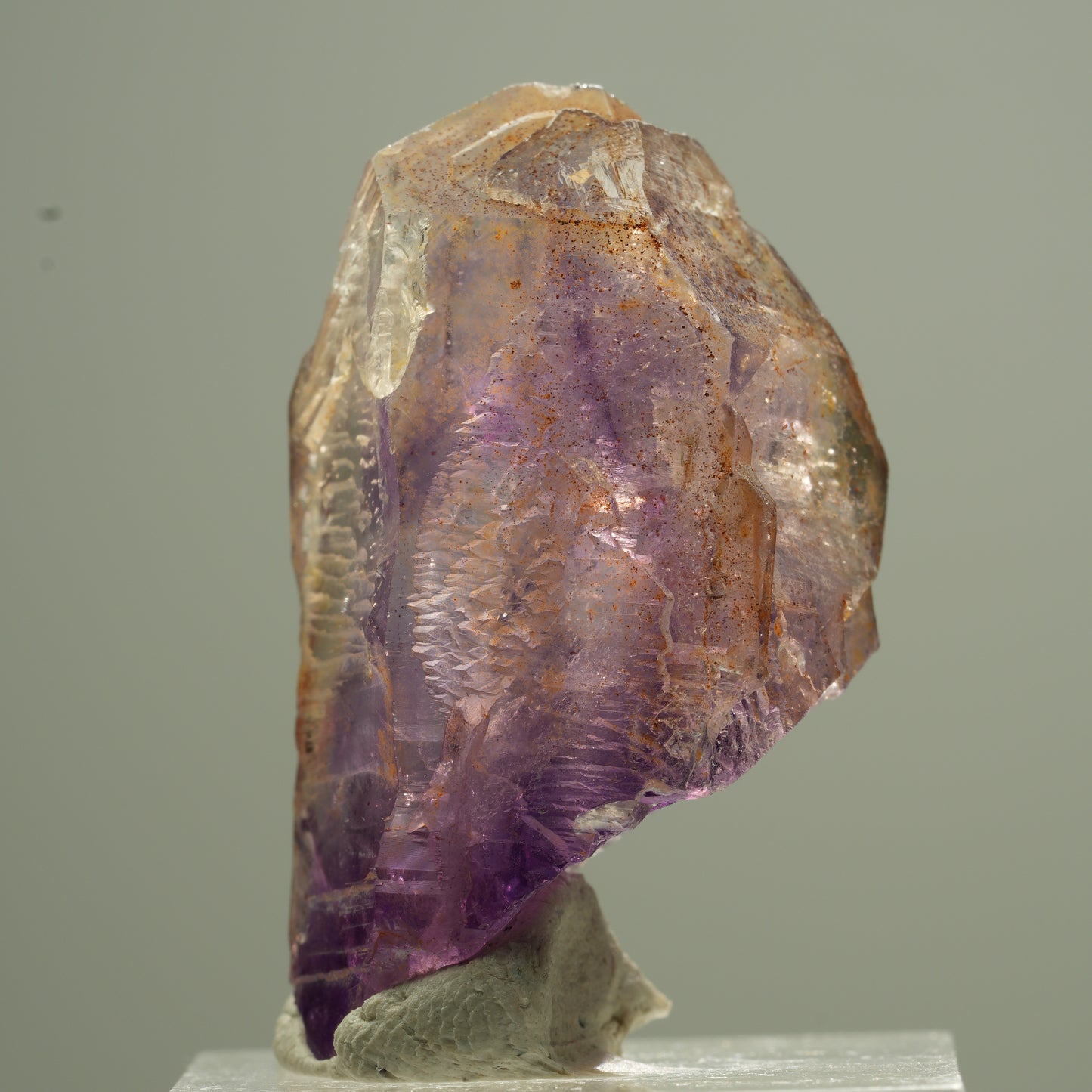 Skelett Phantom Amethyst Spitze Goboboseb, Namibia 38*22*13mm #13755