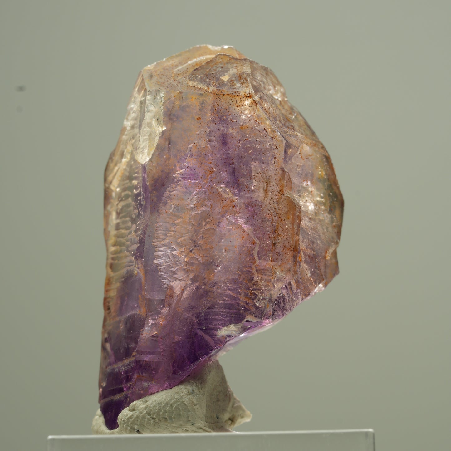 Skelett Phantom Amethyst Spitze Goboboseb, Namibia 38*22*13mm #13755