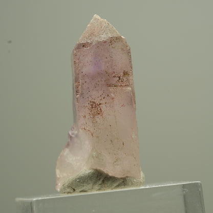 Seltene Phantom Amethyst Zepter mit Eisen Spitze Goboboseb, Namibia 32*19*16mm #13757