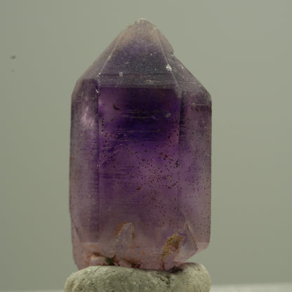 Seltene Phantom Amethyst Spitze Goboboseb, Namibia 25*12*9mm #13758
