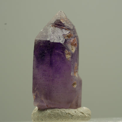 Seltene Phantom Amethyst Spitze Goboboseb, Namibia 25*12*9mm #13758