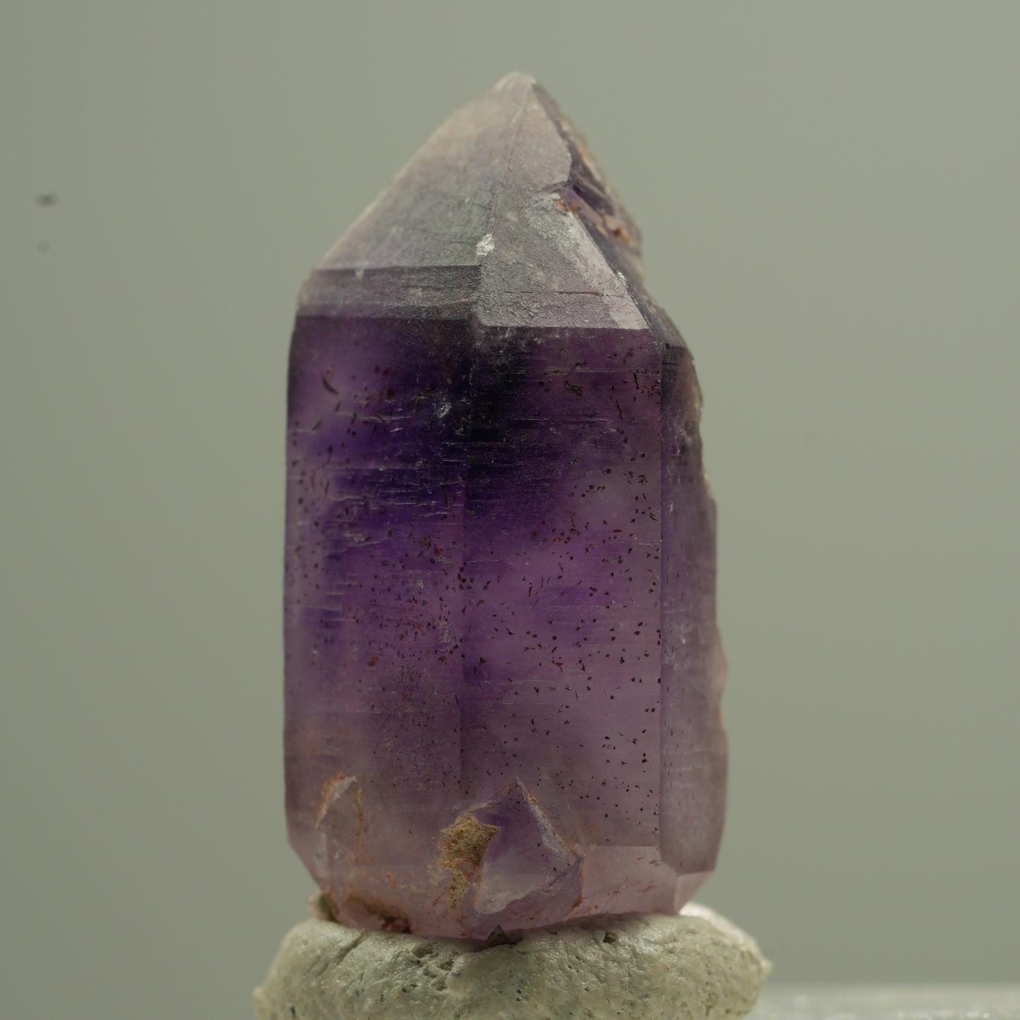 Seltene Phantom Amethyst Spitze Goboboseb, Namibia 25*12*9mm #13758