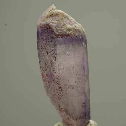 Phantom Amethyst Doppelender Spitzen mit Eisen Brandberg, Namibia 37*13*10mm #13761