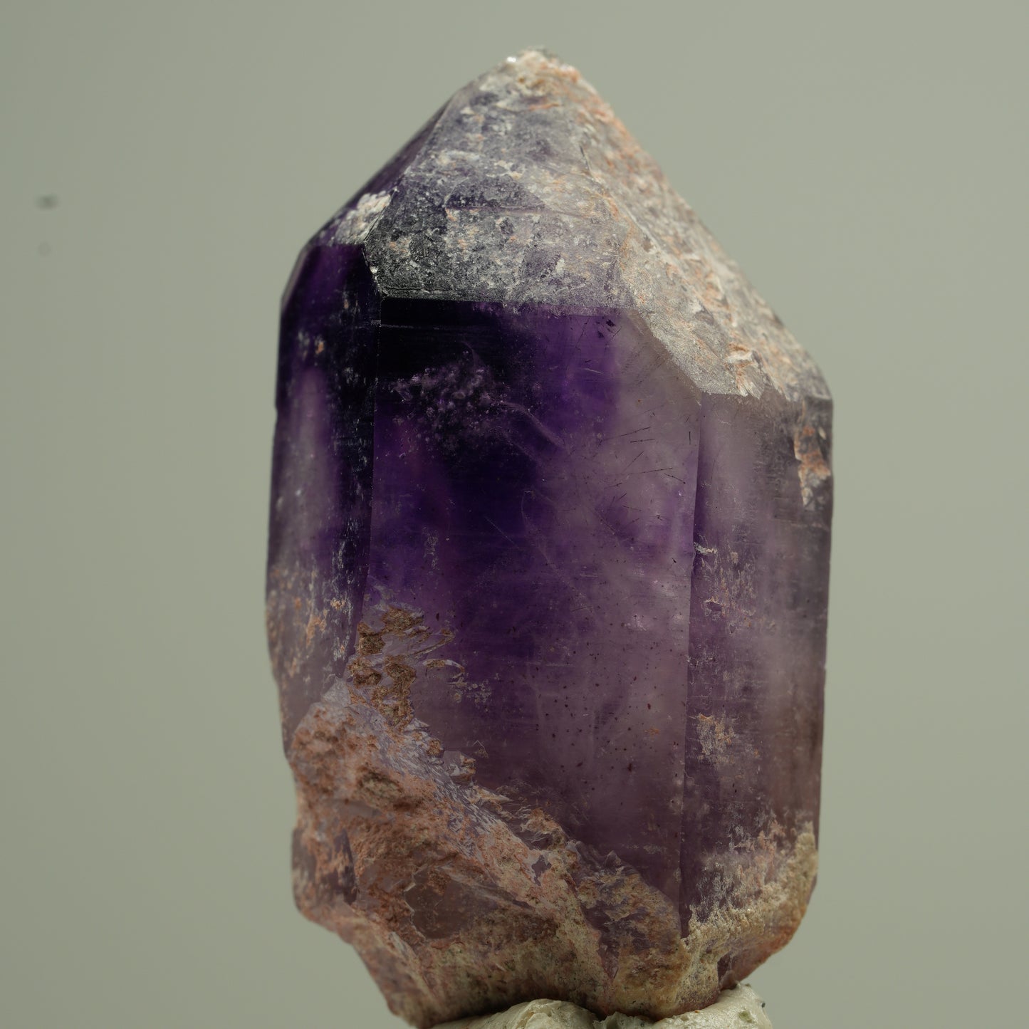 Enhydro Phantom Amethyst Spitze, 1x Blase Brandberg, Namibia 36*18*17mm #13763