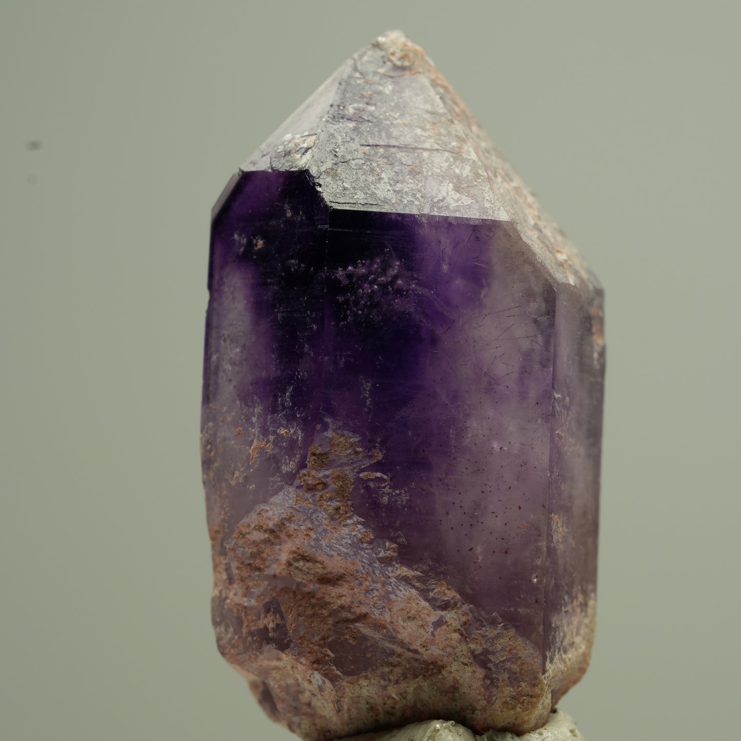 Enhydro Phantom Amethyst Spitze, 1x Blase Brandberg, Namibia 36*18*17mm #13763