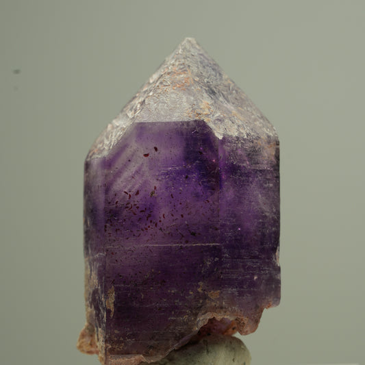 Enhydro Phantom Amethyst Spitze, 1x Blase Brandberg, Namibia 36*21*18mm #13764