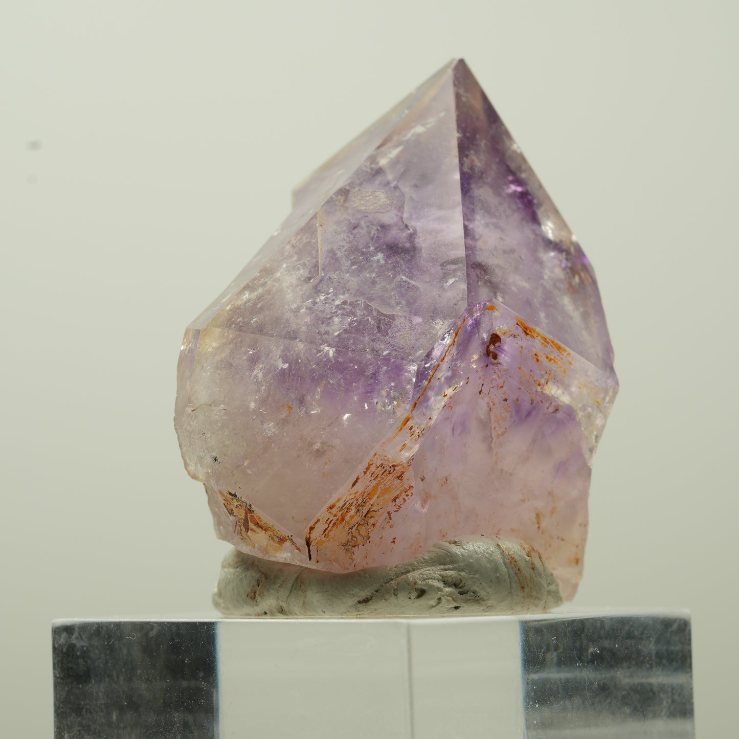 Seltene Phantom Amethyst Spitze Goboboseb, Namibia 34*32*25mm #13767
