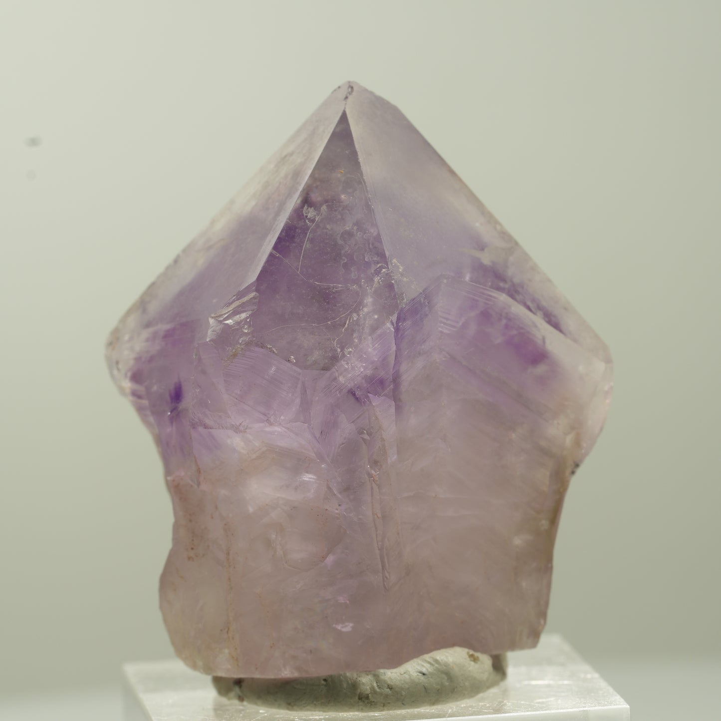 Seltene Phantom Amethyst Zepter Spitze Goboboseb, Namibia 38*33*28mm #13770