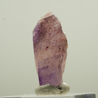 Seltene Phantom Amethyst mit Eisen Spitze Brandberg, Namibia 33*20*11mm #13771