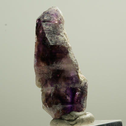 Seltene Phantom Amethyst Zepter Spitze Brandberg, Namibia 47*22*15mm #13772