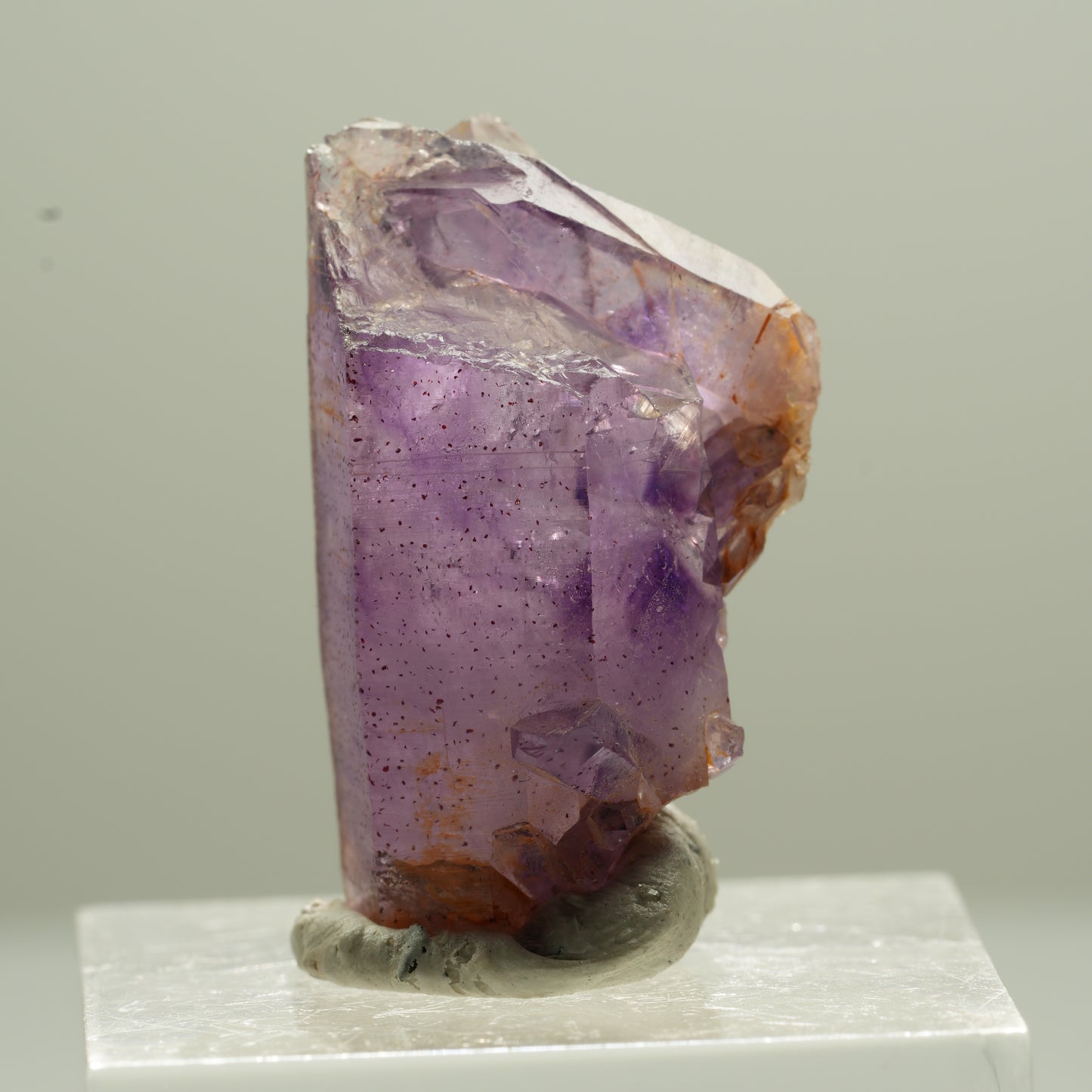 Seltene Phantom Amethyst Spitze Goboboseb, Namibia 28*16*15mm #13774