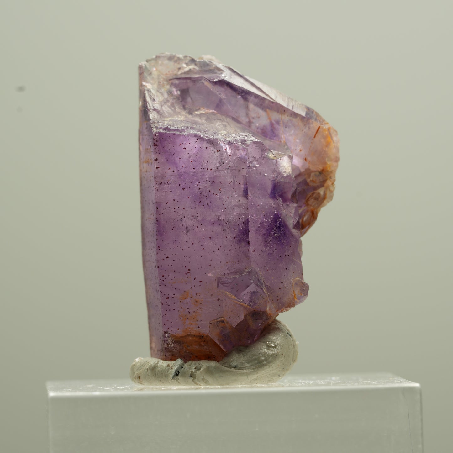 Seltene Phantom Amethyst Spitze Goboboseb, Namibia 28*16*15mm #13774