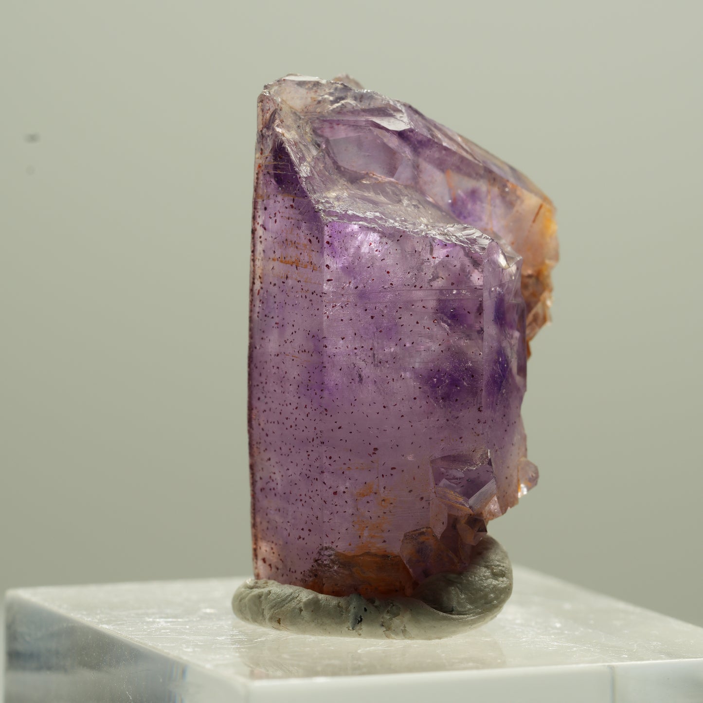 Seltene Phantom Amethyst Spitze Goboboseb, Namibia 28*16*15mm #13774