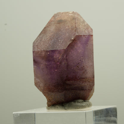 Sceptre d'améthyste fantôme rare avec pointe de fer Brandberg, Namibie 37*22*22mm #13775