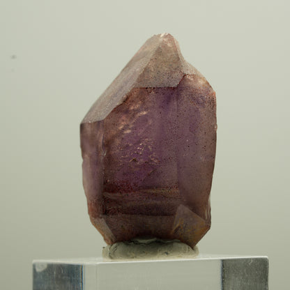 Sceptre d'améthyste fantôme rare avec pointe de fer Brandberg, Namibie 37*22*22mm #13775
