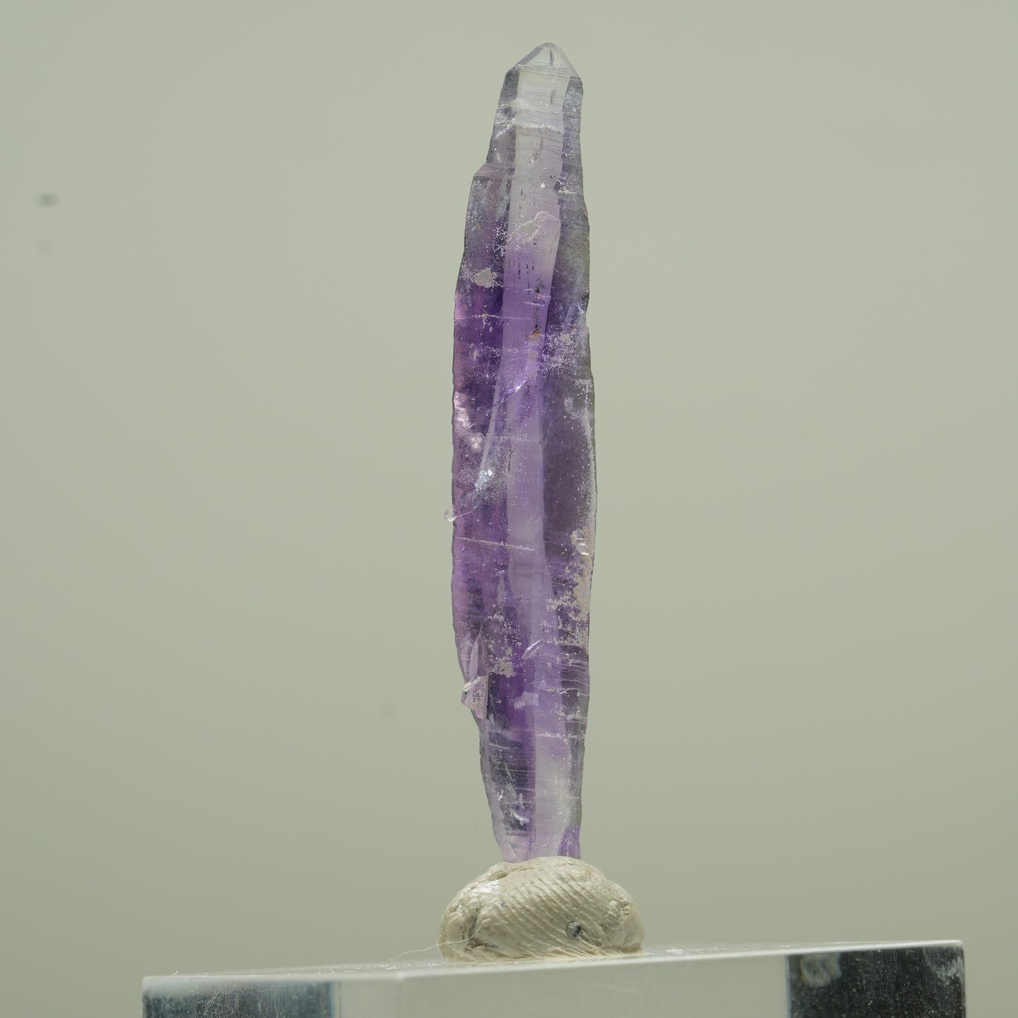 Klare Phantom Amethyst Doppelender Spitze Goboboseb, Namibia 43*7*4mm #13780