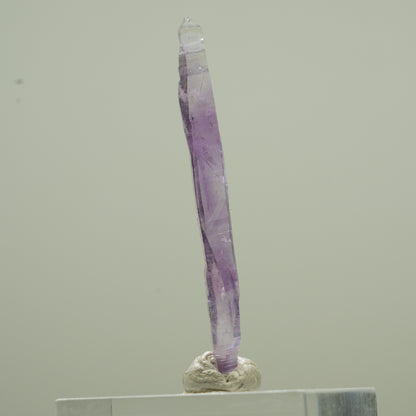Klare Phantom Amethyst Doppelender Spitze Goboboseb, Namibia 43*7*4mm #13780