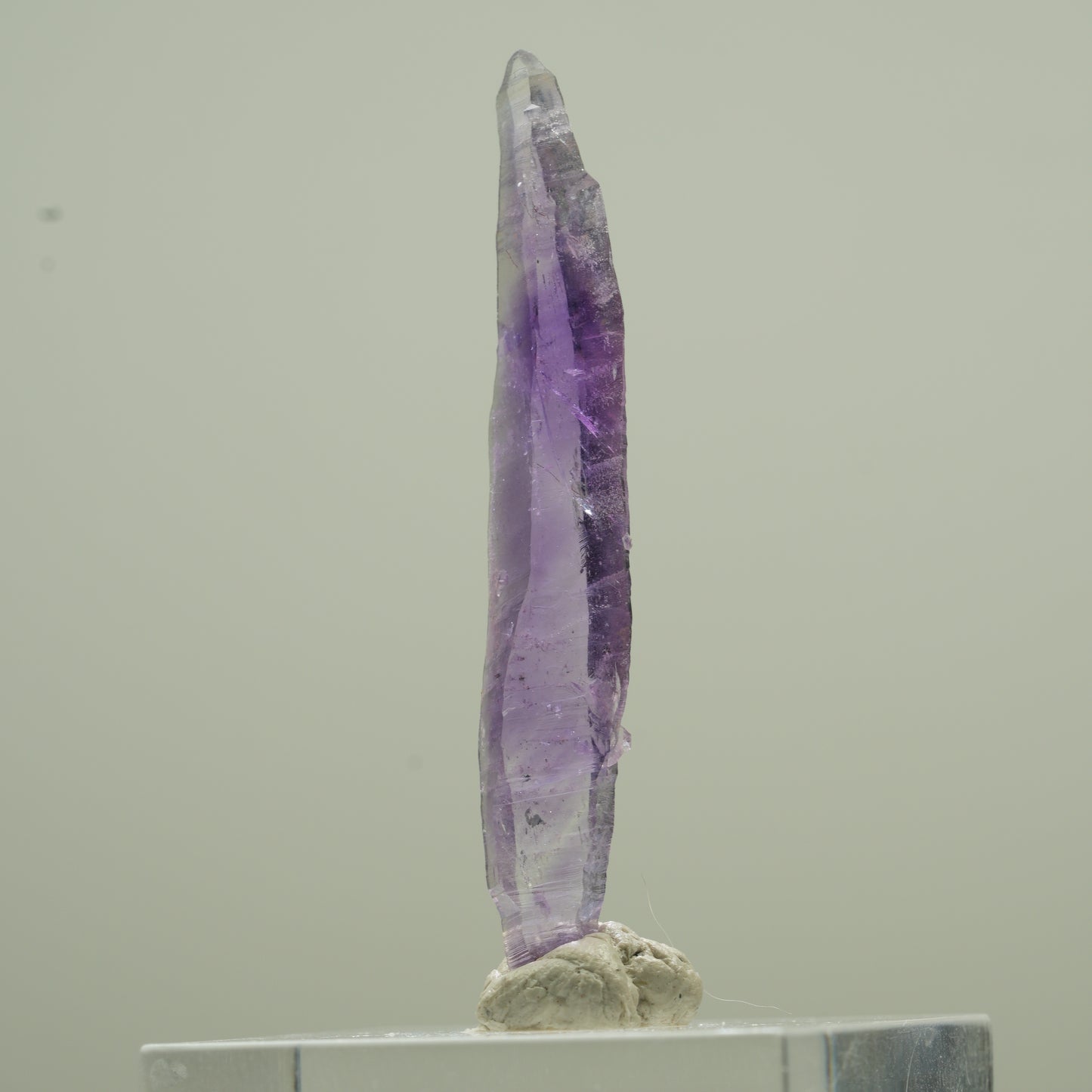 Klare Phantom Amethyst Doppelender Spitze Goboboseb, Namibia 43*7*4mm #13780