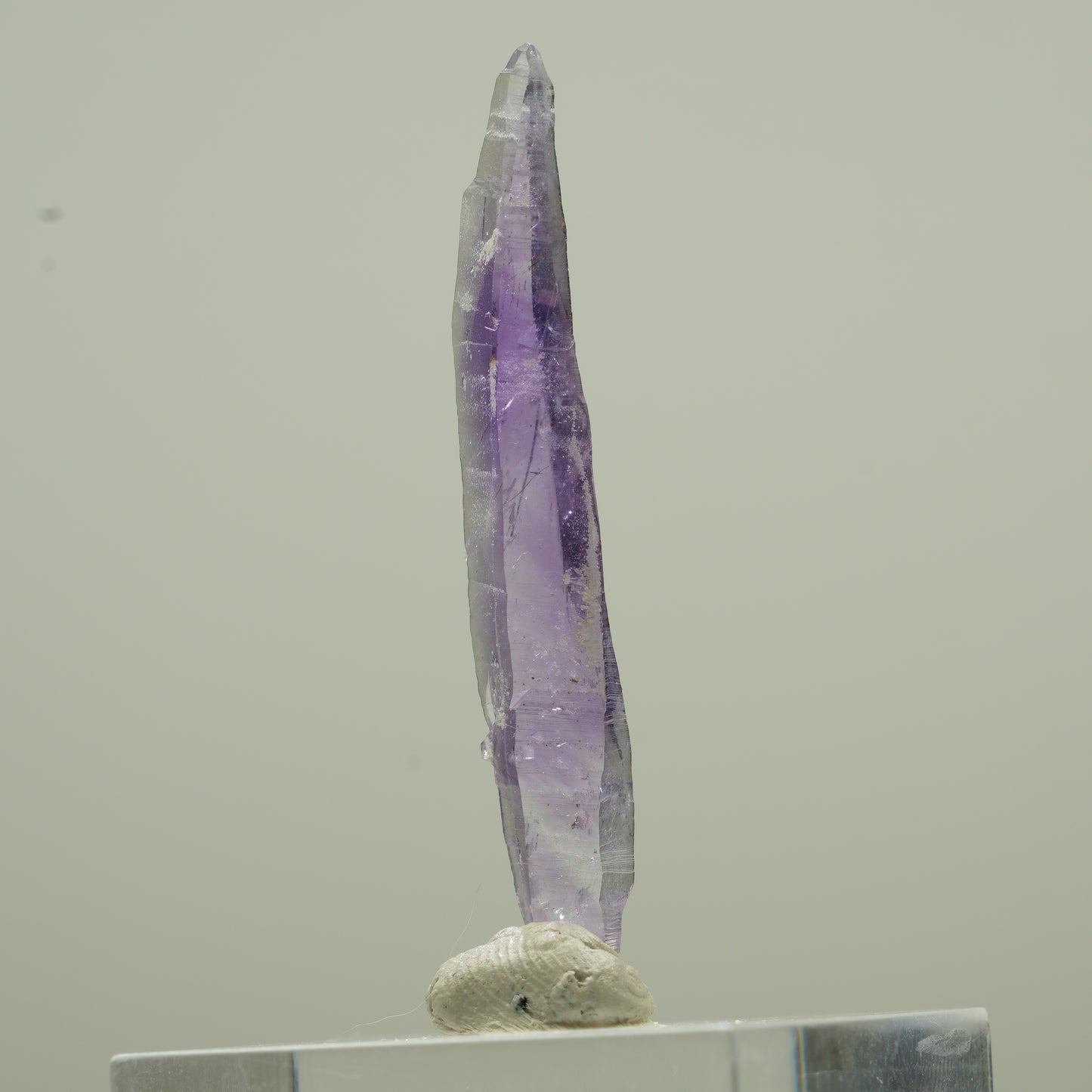 Klare Phantom Amethyst Doppelender Spitze Goboboseb, Namibia 43*7*4mm #13780