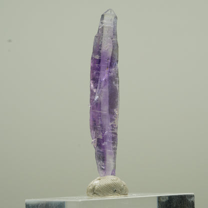 Klare Phantom Amethyst Doppelender Spitze Goboboseb, Namibia 43*7*4mm #13780