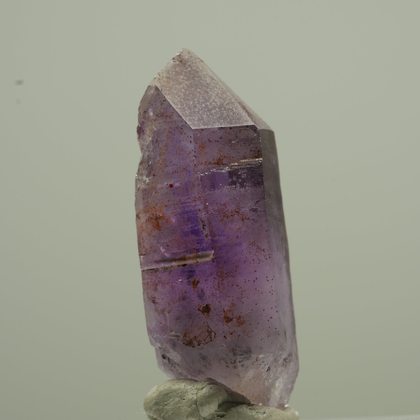 Seltene Phantom Amethyst Spitze Brandberg, Namibia 32*14*10mm #13781