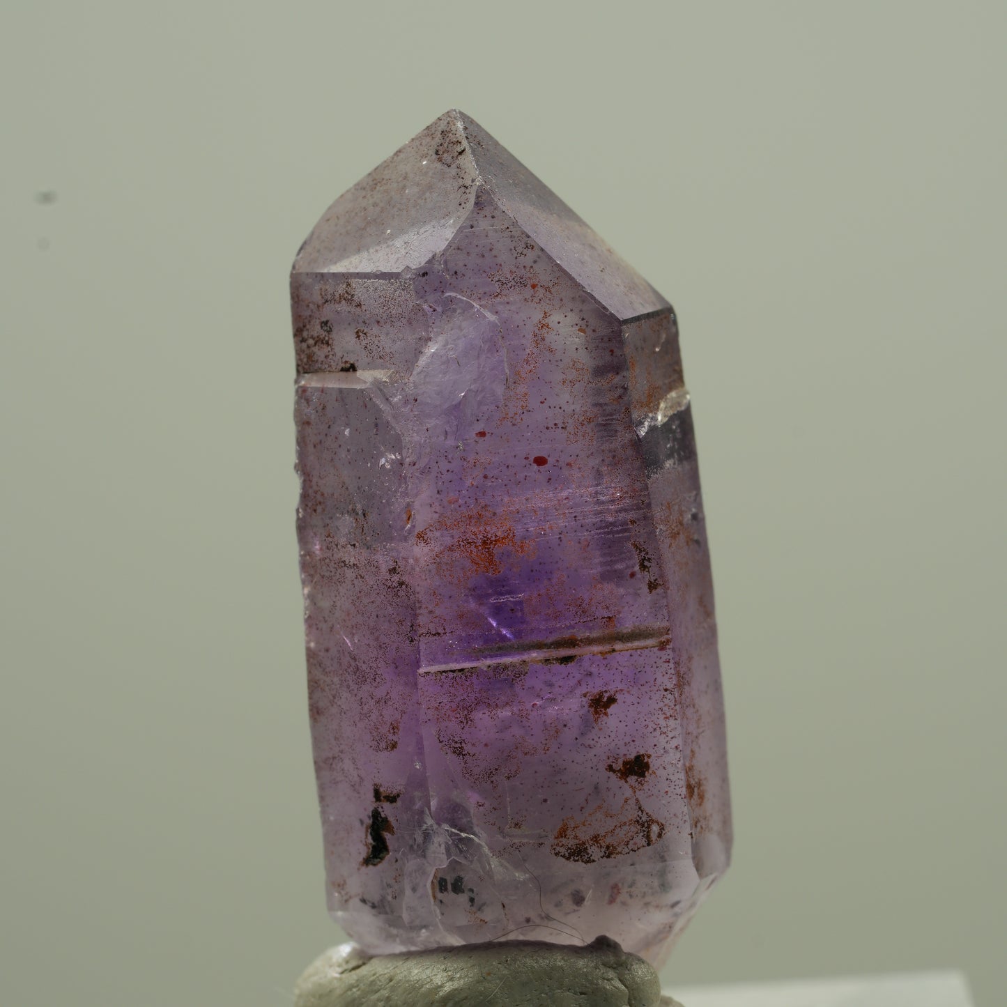 Seltene Phantom Amethyst Spitze Brandberg, Namibia 32*14*10mm #13781