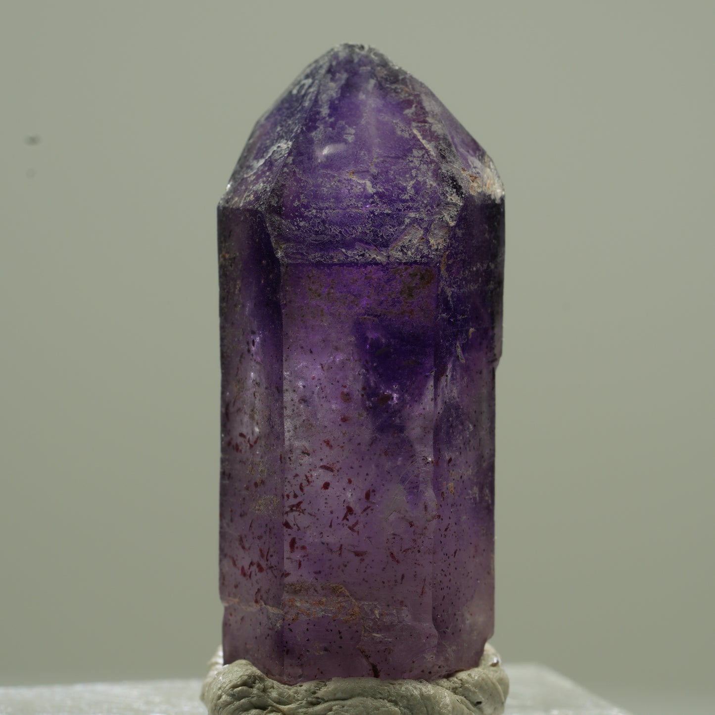 Skelett Phantom Amethyst Spitze Goboboseb, Namibia 31*12*11mm #13782