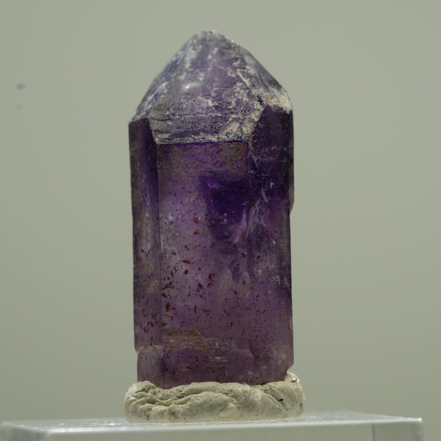 Skelett Phantom Amethyst Spitze Goboboseb, Namibia 31*12*11mm #13782