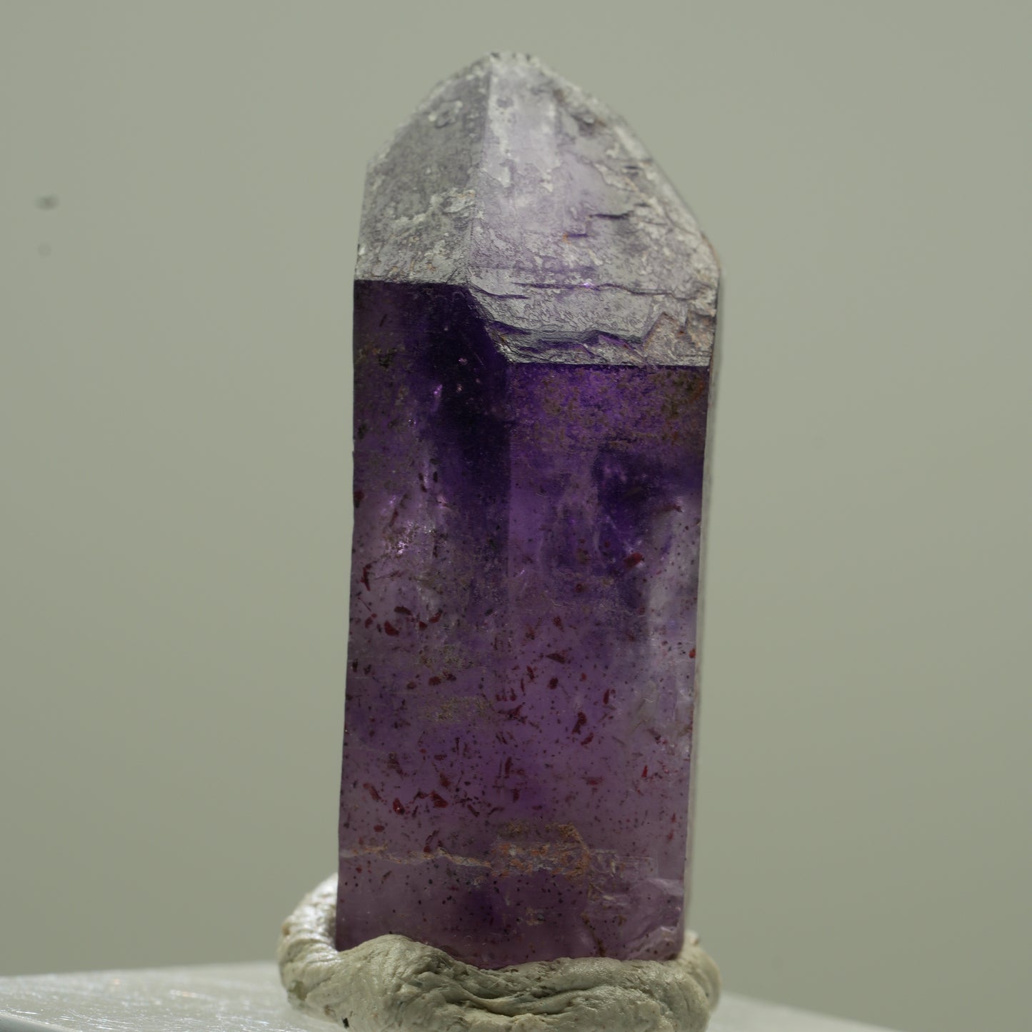 Skelett Phantom Amethyst Spitze Goboboseb, Namibia 31*12*11mm #13782