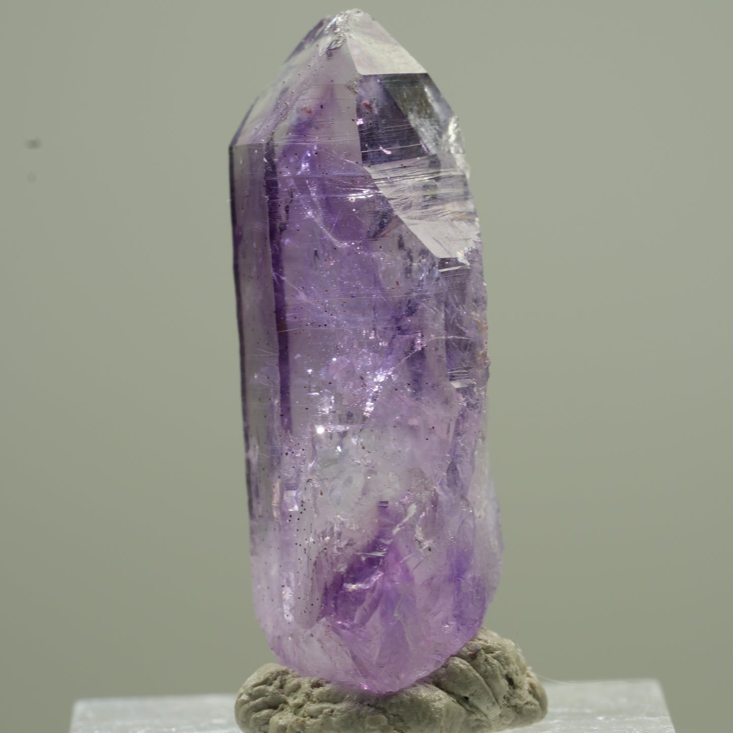 Skelett Phantom Amethyst Spitze Goboboseb, Namibia 35*13*11mm #13783