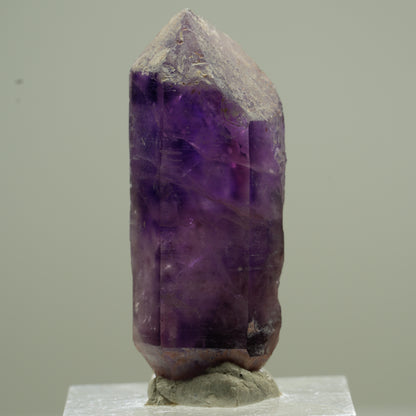 Klare Phantom Amethyst Doppelender Spitze Brandberg, Namibia 40*16*15mm #13785