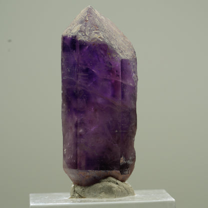 Klare Phantom Amethyst Doppelender Spitze Brandberg, Namibia 40*16*15mm #13785