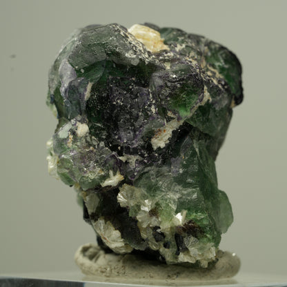 Phantom Fluorit Würfel, Schörl Turmalin, Muskovit Erongo, Namibia 31*27*22mm #13798